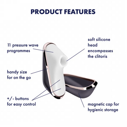 Satisfyer Pro Traveller Travel-Size Air Pulse Clitoral Stilmulator
