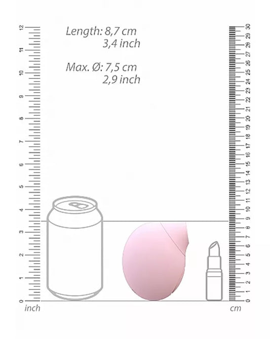 Shots Irresistible Seductive Rechargeable Clitoral Stimulator