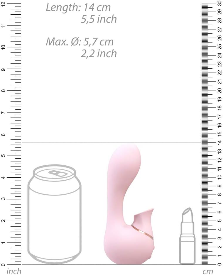 Shots Irresistible Mystical Rechargeable Dual Vibrator & Clitoral Stimulator