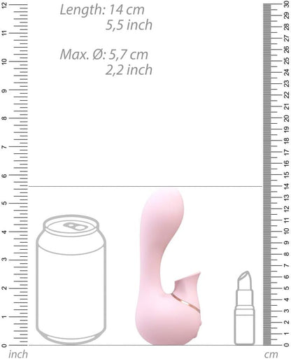 Shots Irresistible Mystical Rechargeable Dual Vibrator & Clitoral Stimulator