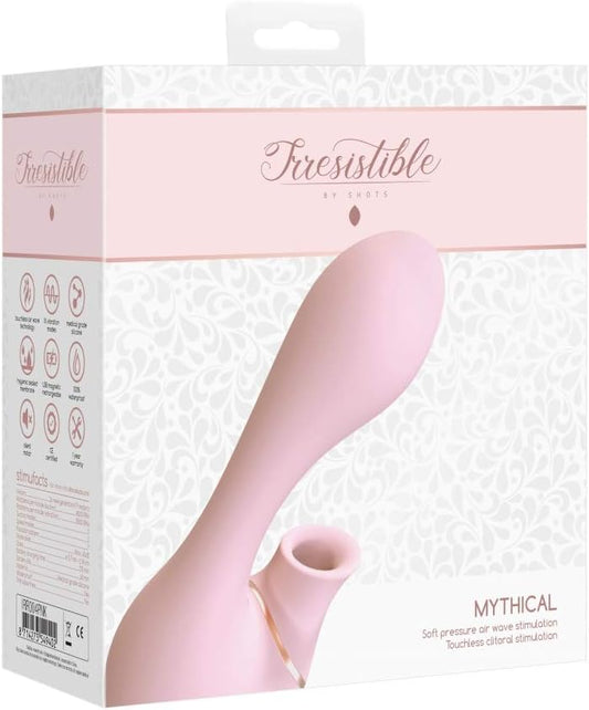 Shots Irresistible Mystical Rechargeable Dual Vibrator & Clitoral Stimulator