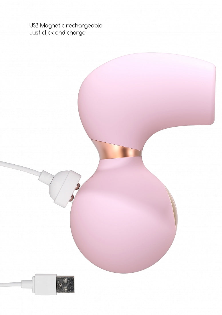 Shots Irresistible Invincible Rechargeable Clitoral Stimulator