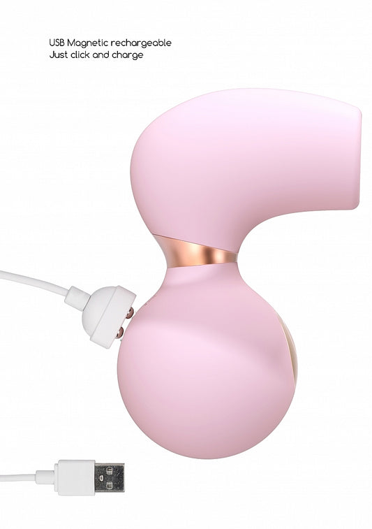 Shots Irresistible Invincible Rechargeable Clitoral Stimulator