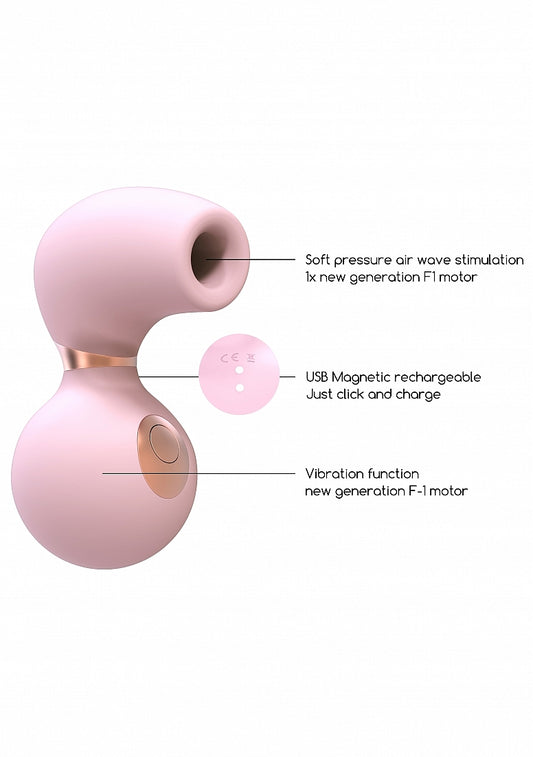 Shots Irresistible Invincible Rechargeable Clitoral Stimulator