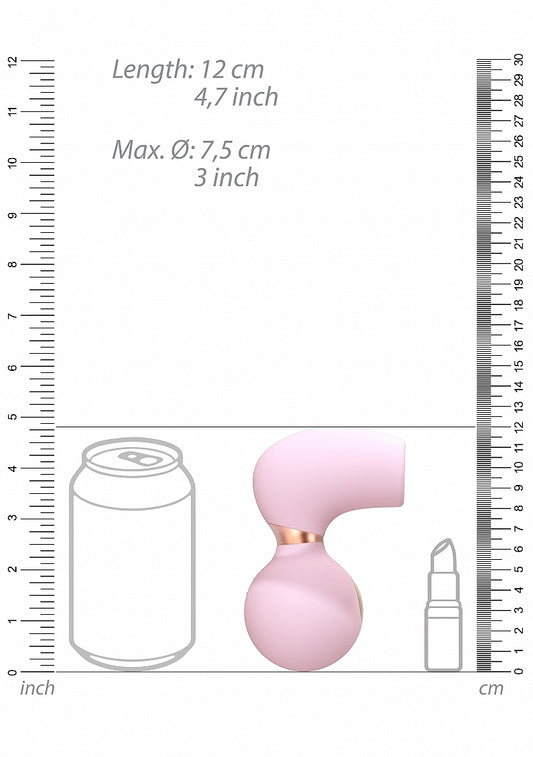 Shots Irresistible Invincible Rechargeable Clitoral Stimulator