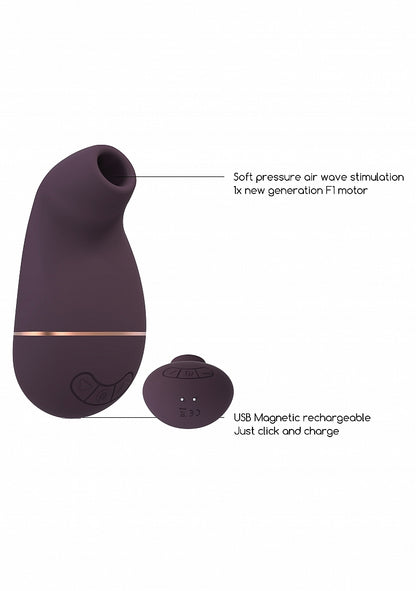 Shots Irresistible Kissable Rechargeable Clitoral Stimulator