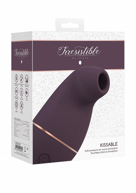 Shots Irresistible Kissable Rechargeable Clitoral Stimulator