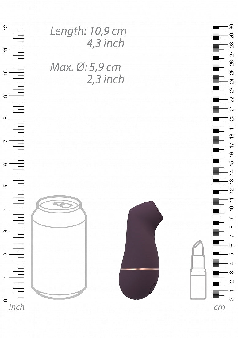 Shots Irresistible Kissable Rechargeable Clitoral Stimulator