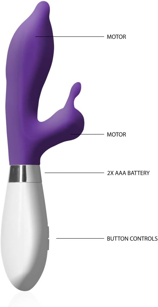 Shots Luna Adonis Rabbit Vibrator & Clitoral Stimulator