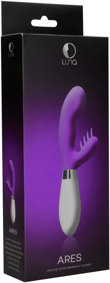 Shots Luna Ares G-Spot Rabbit Vibrator & Clitoral Stimulator