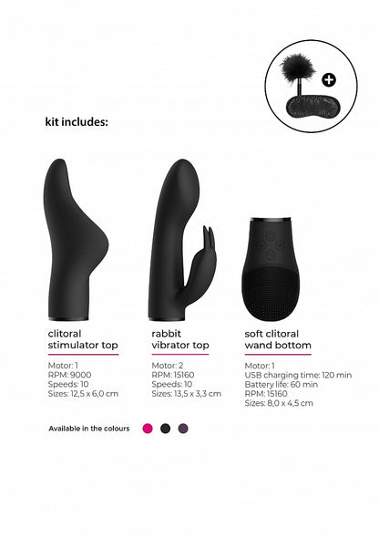 Shots Switch Pleasure Vibrator Kit #1