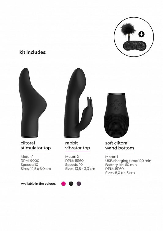 Shots Switch Pleasure Vibrator Kit #1