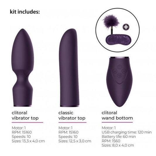 Shots Switch Pleasure Vibrator Kit #4