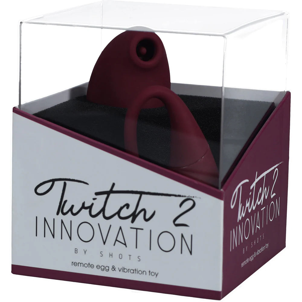 Shots Twitch 2 Innovation Remote Egg & Vibration Toy