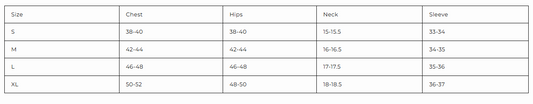 Roma Playboy Size Chart Mens