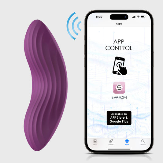 Svakom Edeny App-Controlled Clitoral Stimulator