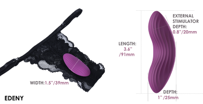 Svakom Edeny App-Controlled Clitoral Stimulator