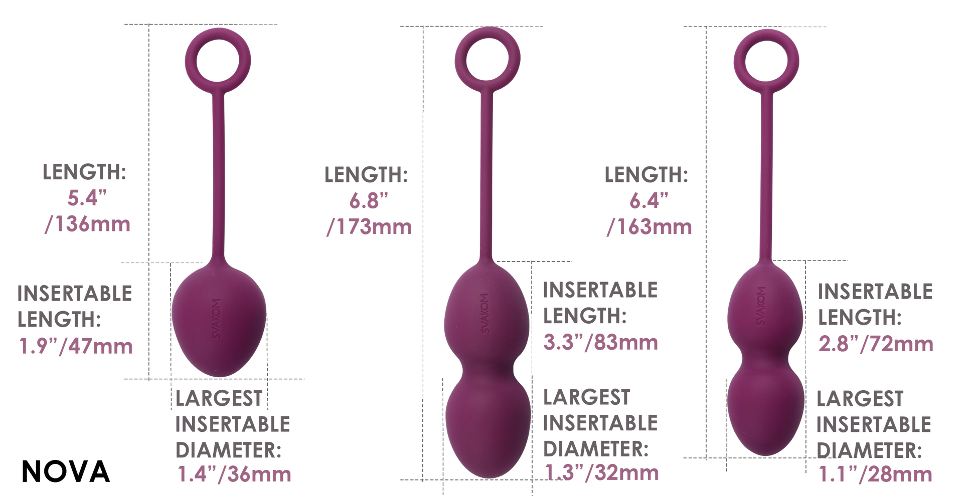 Svakom Nova Kegel Exercise Balls