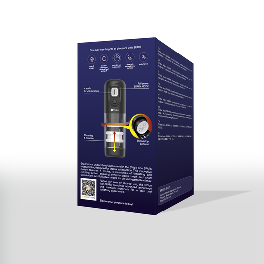 SVibe Ikon Spark Rotating & Thrusting Masturbator