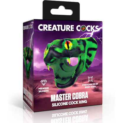 Creature Cocks Master Cobra Silicone Cock Ring