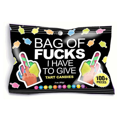 Little Genie Bag Of Fucks To Give Tart Candies