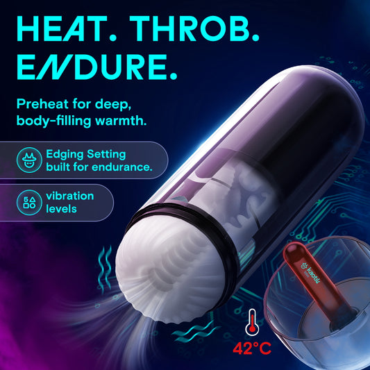 Kaotik The Cacoon Throbbing & Warming Masturbator
