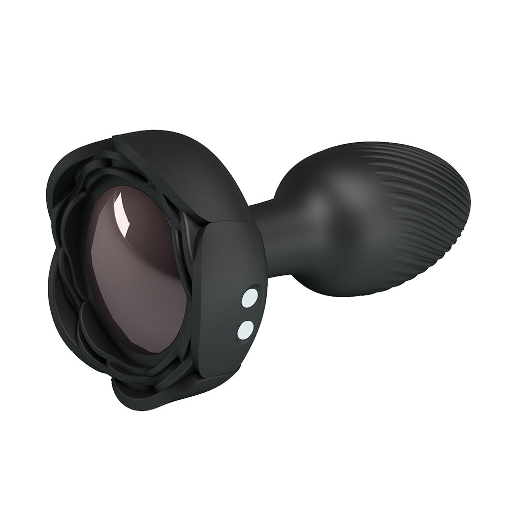 Pretty Love Olman Flashing Light & Vibrating Butt Plug