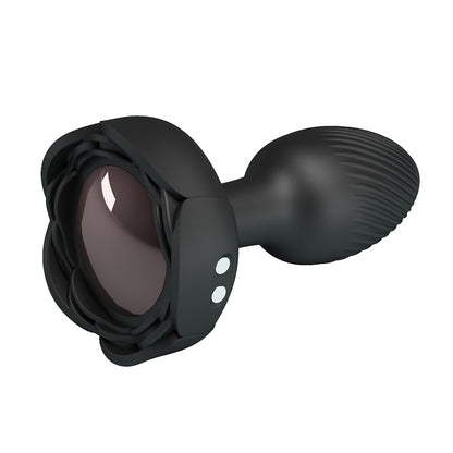 Pretty Love Olman Flashing Light & Vibrating Butt Plug