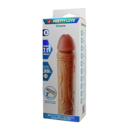 Pretty Love Chane 7.1 Inch Penis Extension Sleeve