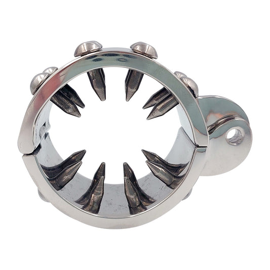 Triune Kalis Teeth Spiked Chastity Clamp Large