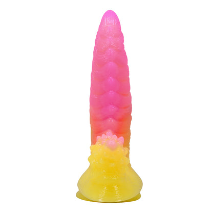Power Monsters Flame Beast Rippled Dildo