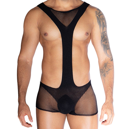Love In Leather One Piece Body Stocking
