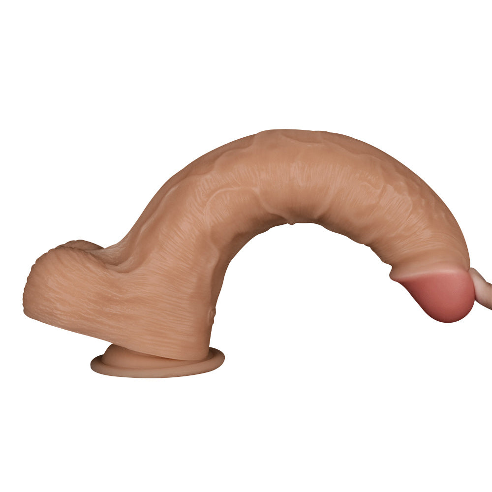 Lovetoy 11 Inch Power Basics Vibrating Dildo