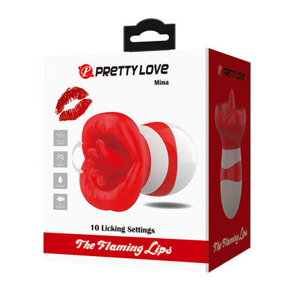 Pretty Love Mina Tongue Licking Clitoral Stimulator