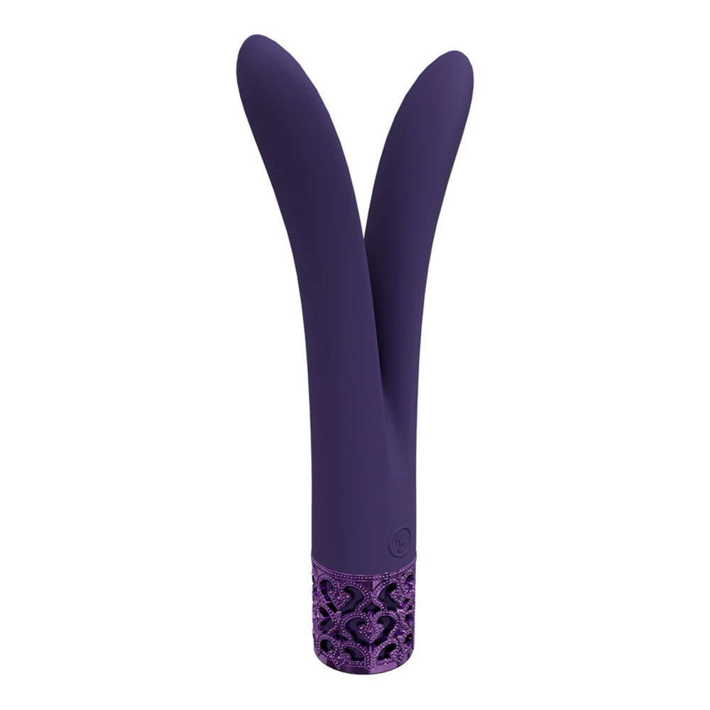 Shots Royal Gems Dueling Queens Rechargeable Vibrator
