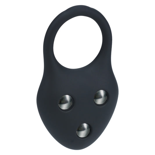 Shots LEVELZ Silicone Training Triple Weighted Cock Ring - Large