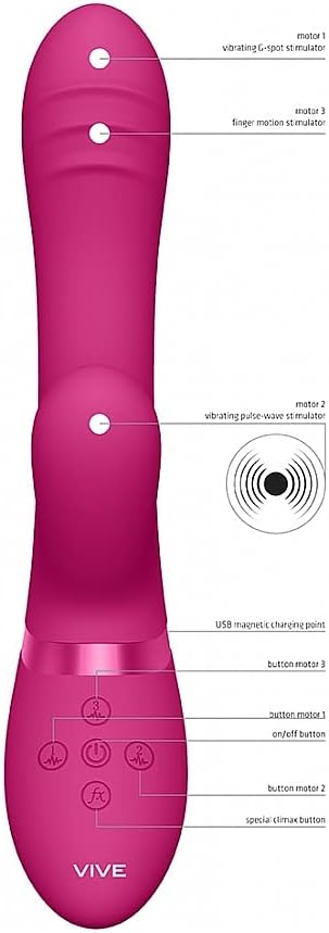 Vive Tani Pulse Wave G-Spot Rabbit Vibrator