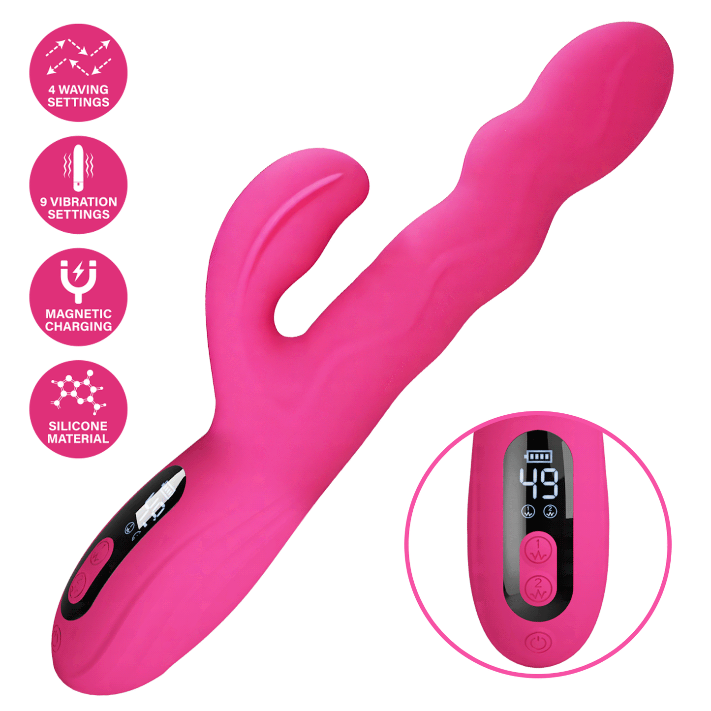 Pretty Love Winters Rabbit Vibrator