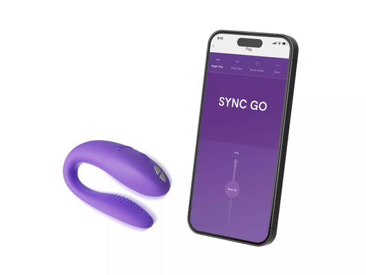 We-Vibe Sync Go App Controlled Couples Vibrator