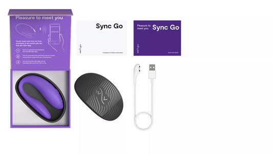 We-Vibe Sync Go App Controlled Couples Vibrator