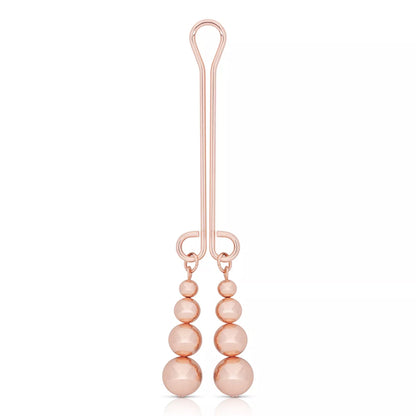 Rosy Gold Weighted Clitoris Clamp