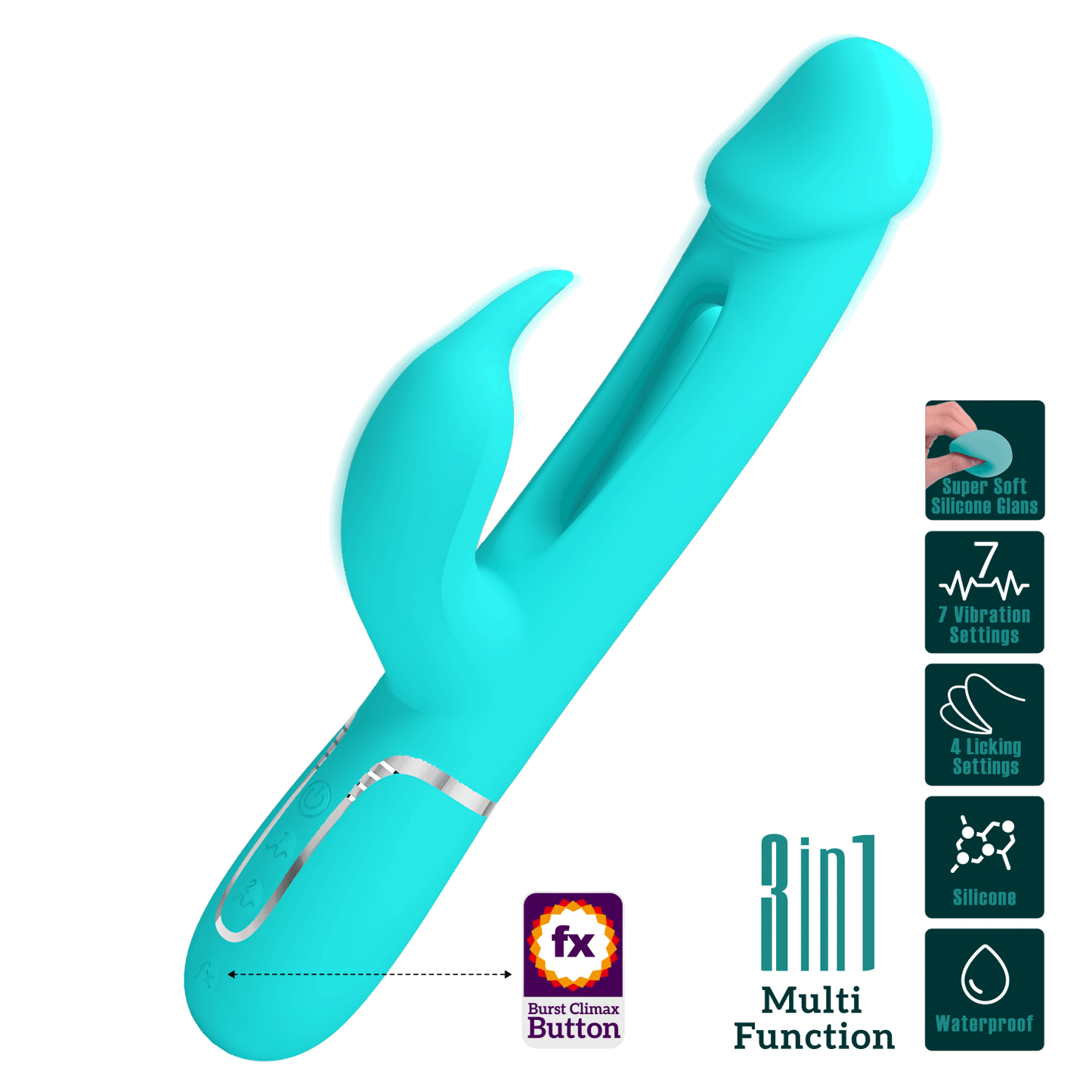 Pretty Love Kampas Twinkled Tenderness Rabbit Vibrator