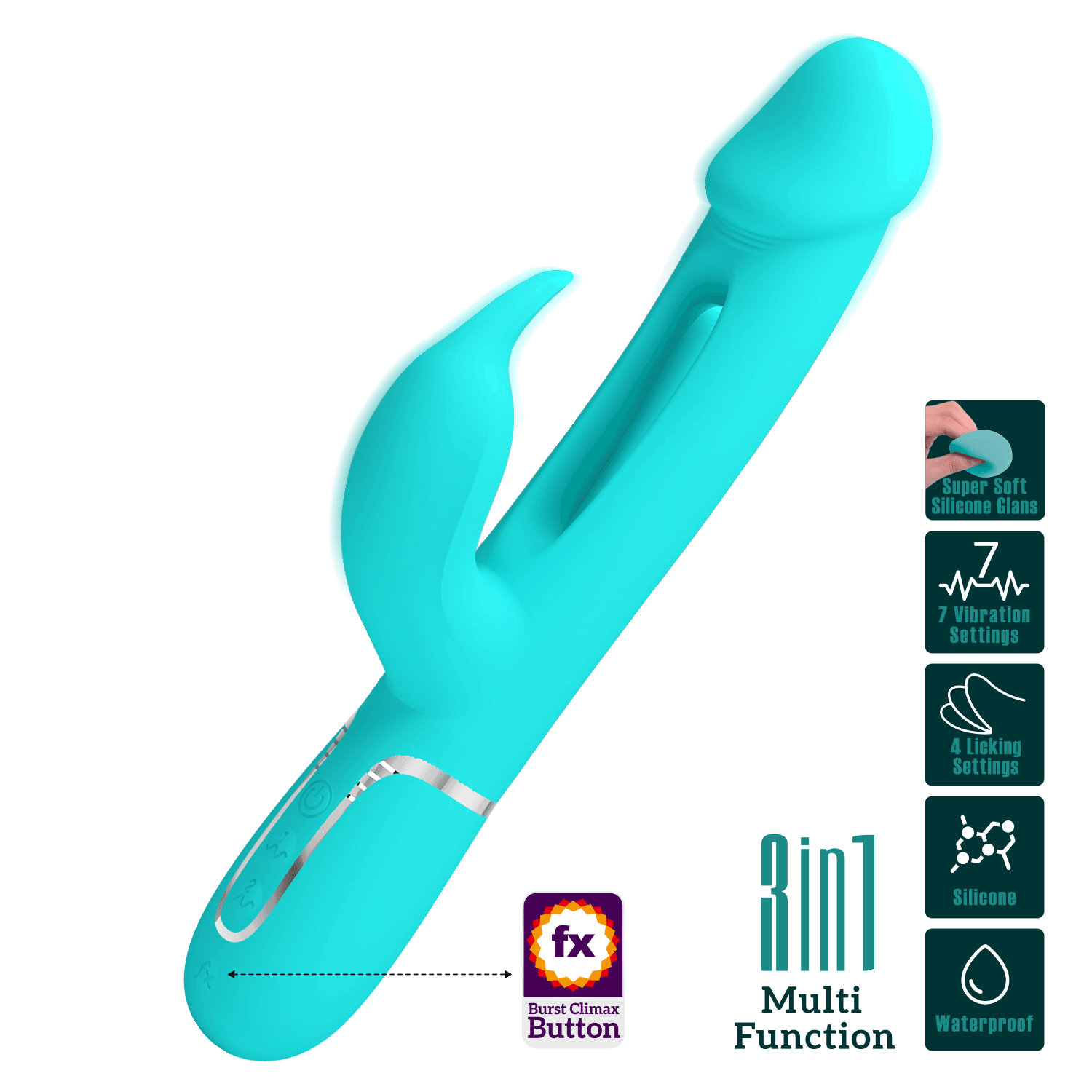 Pretty Love Kampas Twinkled Tenderness Rabbit Vibrator