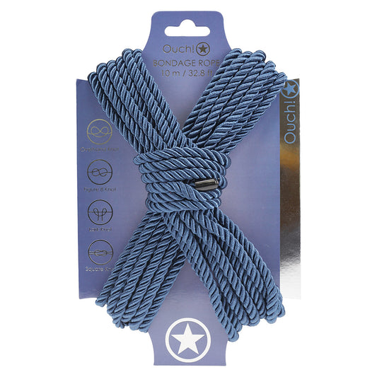 Shots Ouch! Nylon Bondage Rope - 10m