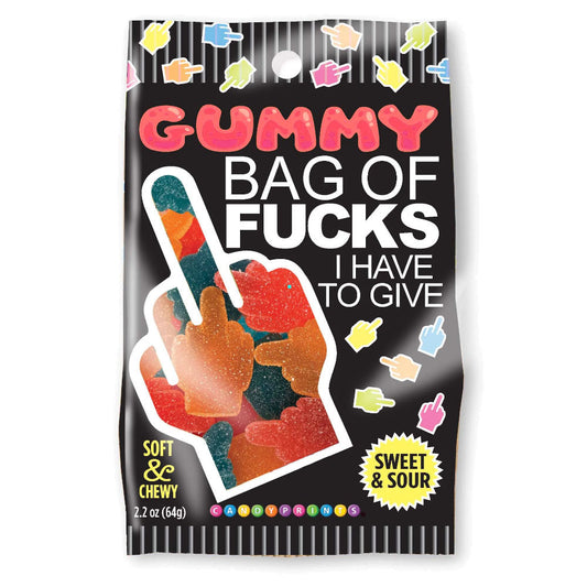 Little Genie Bag Of Fucks I Have To Give Sweet & Sour Gummies