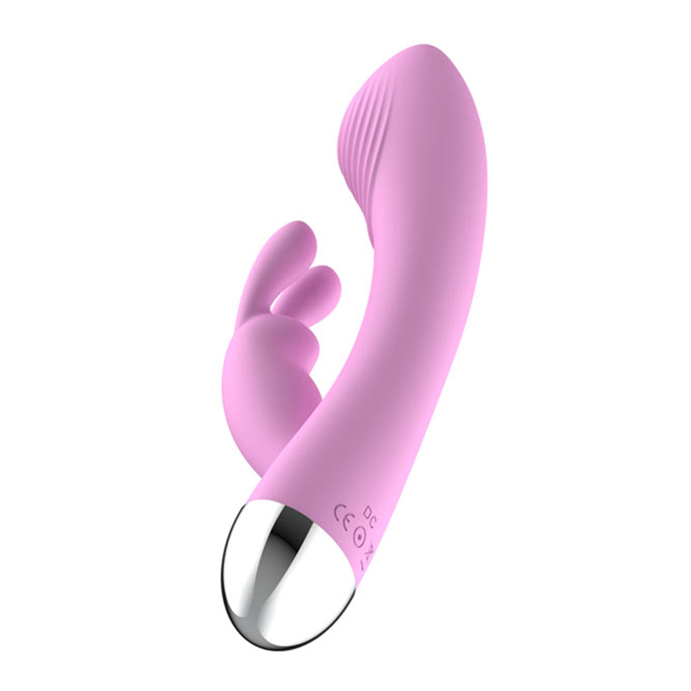 Passion Play Silicone Ribbed Rabbit Vibrator