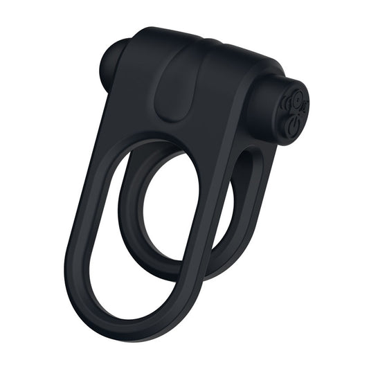 Passion Play Silicone Vibrating Dual Cock Ring
