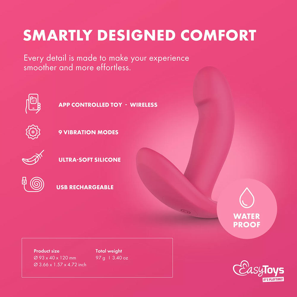 EasyToys App Controlled Ivy Wearable Vibrator