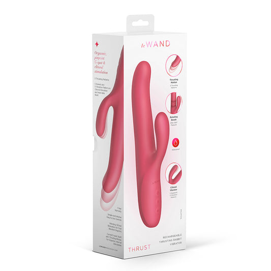 Le Wand Thrust Thrusting Rabbit Vibrator