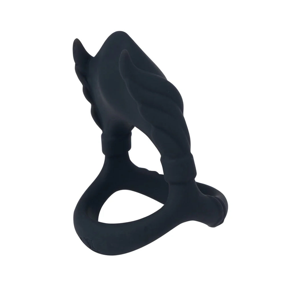 Maia Rocky Vibrating Dual Cock Ring